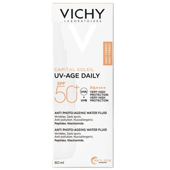 Vichy Capital Soleil UV-Age MAXI Daily SPF 50+ Water Fluid 80ml