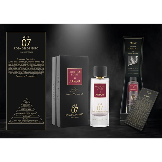 Armaf Profumi D'Art 07 Rosa Del Deserto Eau De Parfum 105ml