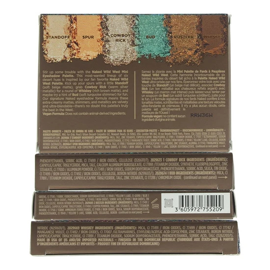 Urban Decay Naked Wild West Eyeshadow Palette 6 x 0.95g