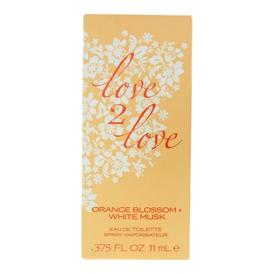Love2Love Orange Blossom + White Musk Eau De Toilette 11ml