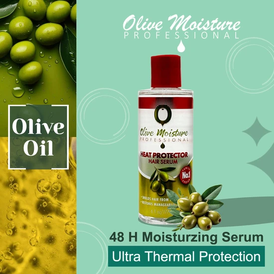 Olive Moisture Professional Heat Protector Hair Serum 177ml