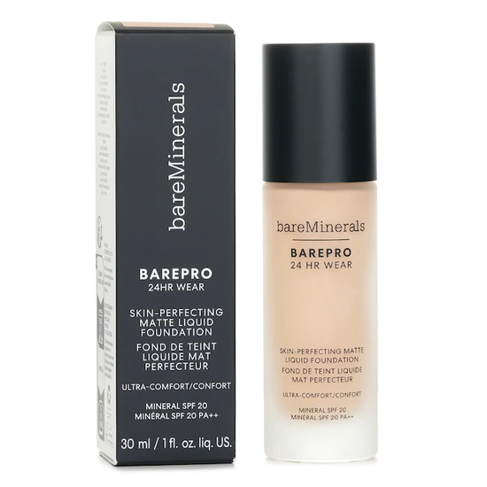 bareMinerals BAREPRO 24hr Skin-Perfecting Matte Liquid Foundation SPF 20 Fair 10 Neutral