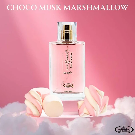 Al-Rehab Choco Musk Marshmallow Eau De Parfum 50ml