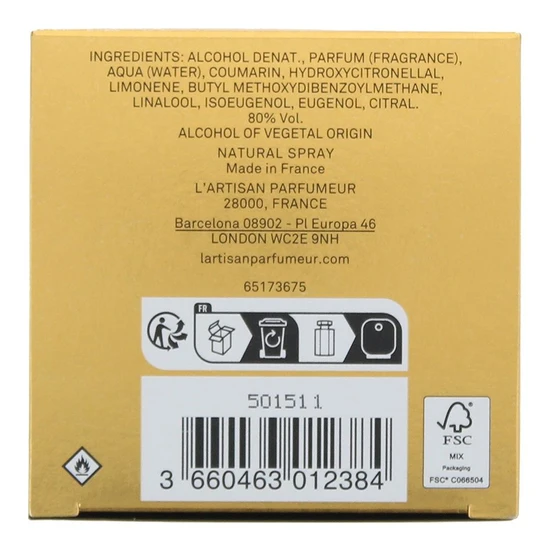 L'Artisan Parfumeur Fables D'orient Eau De Parfum 100ml