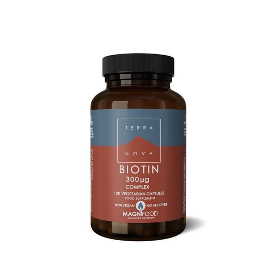 Terranova Biotin 300ug Complex 100 Vegicaps