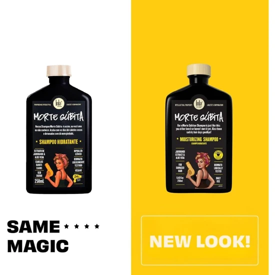 Lola Morte Subita Sudden Death Moisturising Shampoo 250ml
