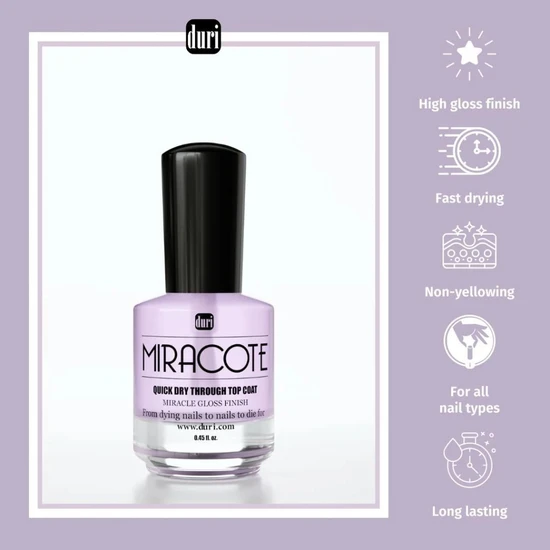 Duri Miracote Top Coat 18ml