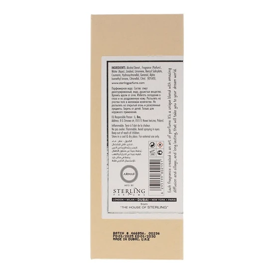 Armaf Artistic Perfumery Eau De Parfum SL-02 100ml