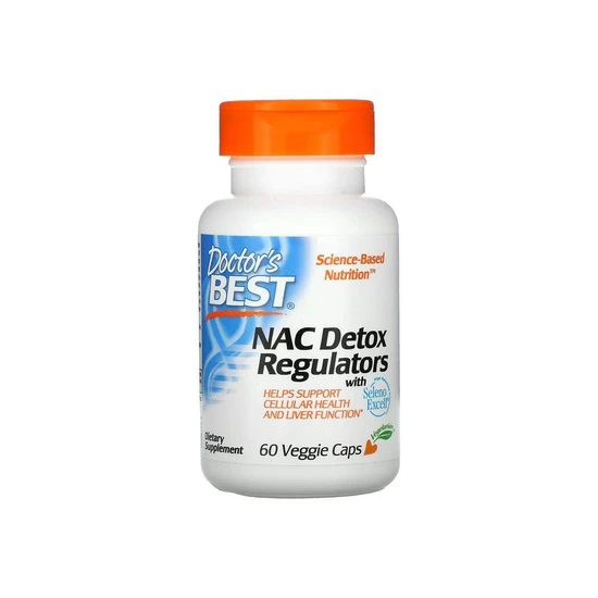 Doctor's Best NAC Detox Regulators Vegicaps 60 Vegicaps
