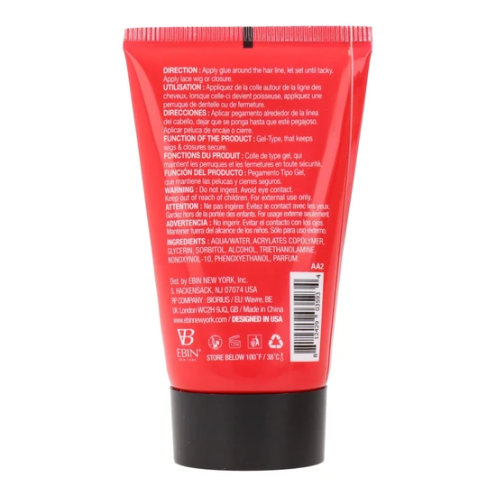 Ebin New York Wonder Lace Bond Holding Gel Extreme Firm Hold Active 120ml