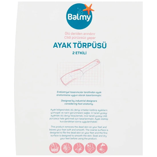 Balmy Naturel Balmy 2 In 1 Foot File