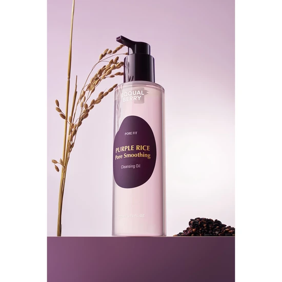 Eqqualberry Purple Rice Pore Smoothing Cleansing Oil 200ml