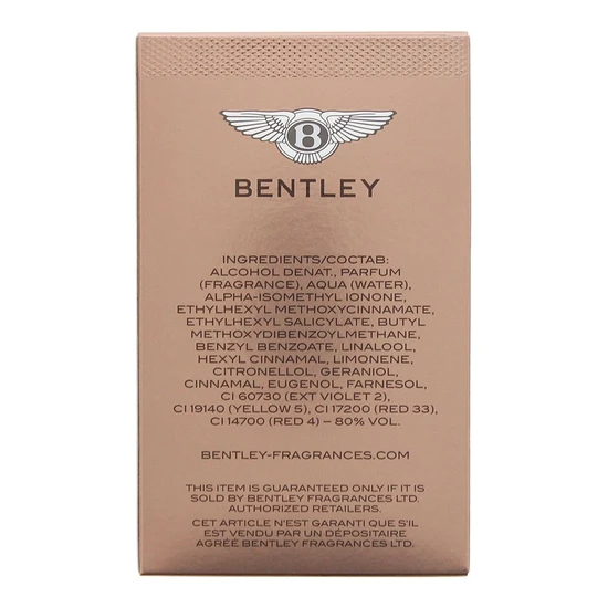 Bentley For Men Intense Eau De Parfum 100ml