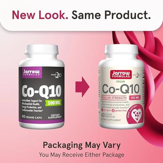 Jarrow Formulas CoQ-10 100mg Capsules - 60 Capsules