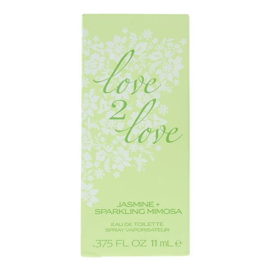 Love2Love Jasmine + Sparkling Mimosa Eau De Toilette 11ml