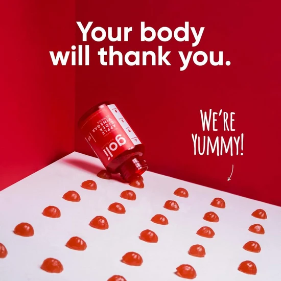 Goli Nutrition Apple Cider Vinegar Gummies 60 Gummies