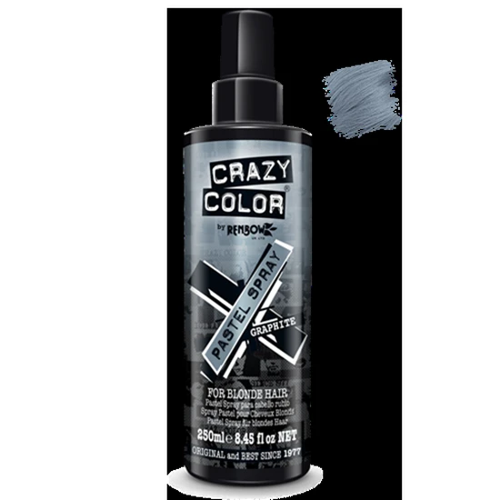 Crazy Color Pastel Spray Temporary Hair Dye Bubble Gum