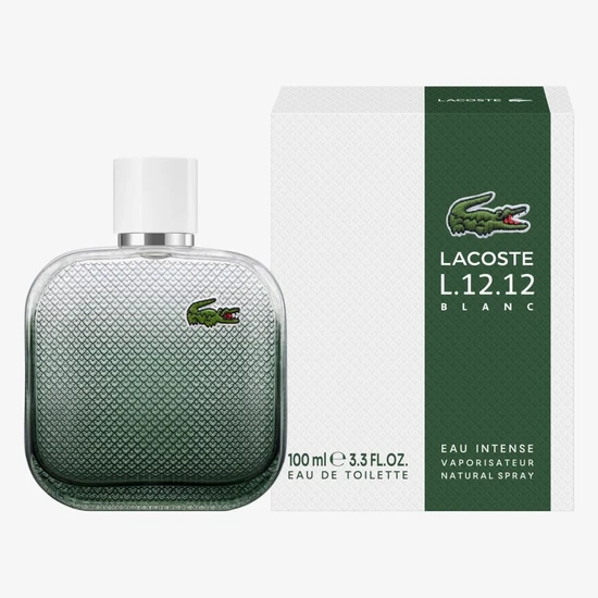 Lacoste L.12.12 Blanc Eau Intense Eau De Toilette 100ml
