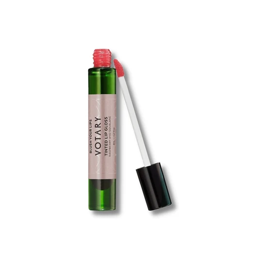 Votary Tinted Lip Gloss Raspberry & Squalane