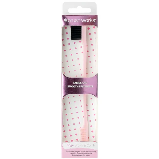 Brushworks Edge Brush & Comb