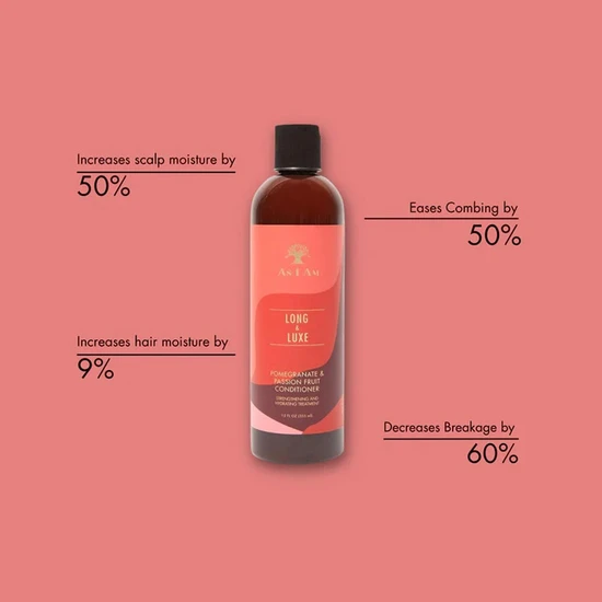 As I Am Long & Luxe Passion Fruit Conditioner 355ml