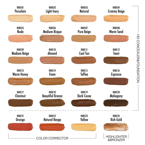 Kiss HD Concealer & Foundation Beautiful Bronze