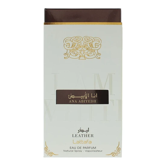 Lattafa Ana Abiyedh Leather Eau De Parfum 60ml