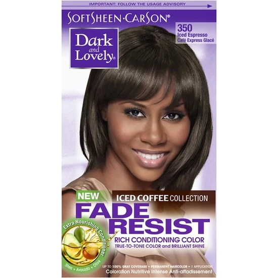 SoftSheen Carson Fade Resistant Rich Conditioning Colour 350 / 1 Application