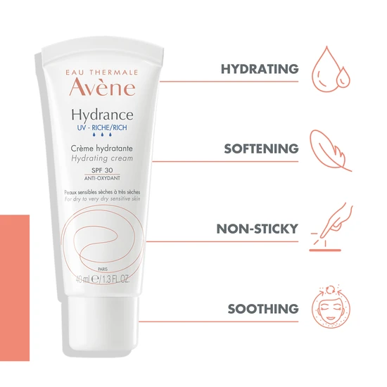 Avène Hydrance UV Rich Hydrating Cream SPF 30 40ml