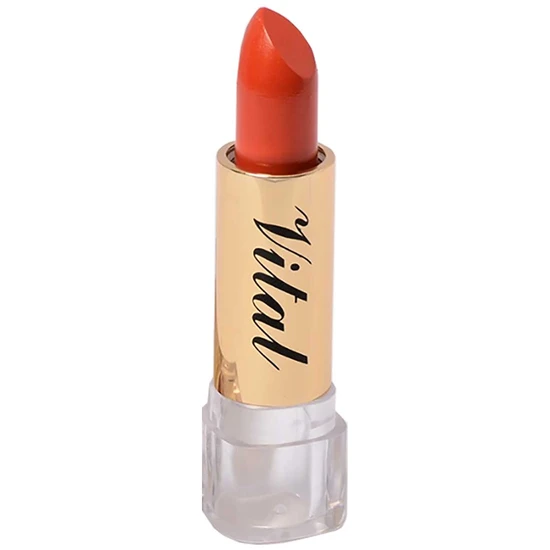 Vital Makeup Moisturising Lipstick Orange Red 3.5 g