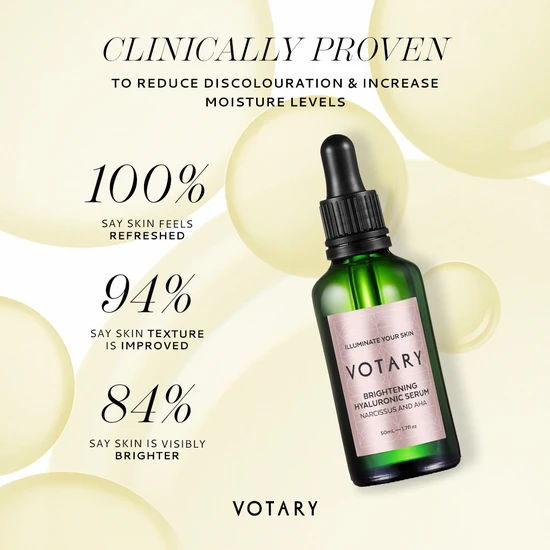 Votary Brightening Hyaluronic Serum 50ml