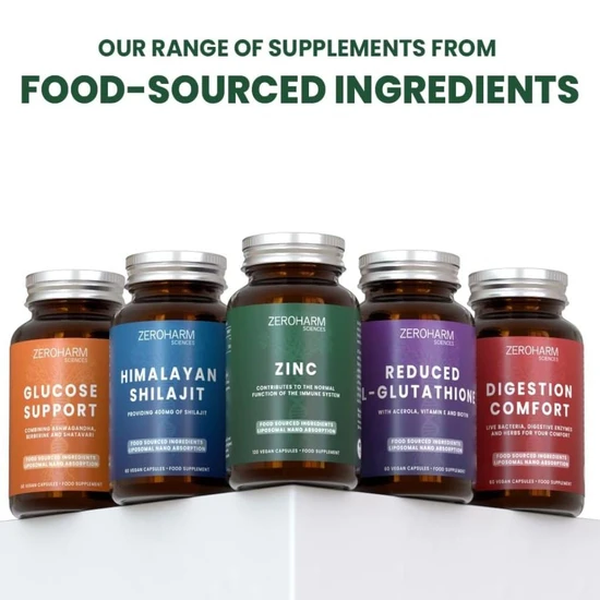 ZeroHarm Liposomal Zinc 17mg Capsules 120 Capsules