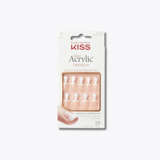 Kiss Salon Acrylic French Nails Crush Hour