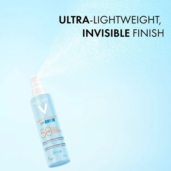Vichy Capital Soleil UV Aqua Hydrating Invisible Spray SPF 50 200ml