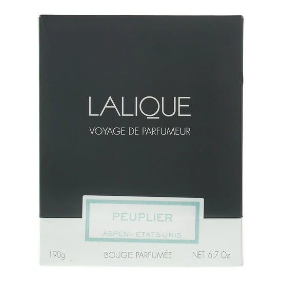 Lalique Peuplier Aspen Etats-Unis Candle 190g