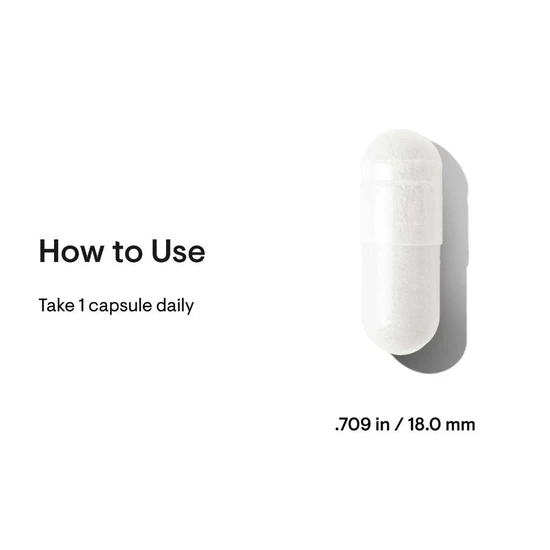 Thorne Zinc Bisglycinate 30mg Capsules 60 Capsules