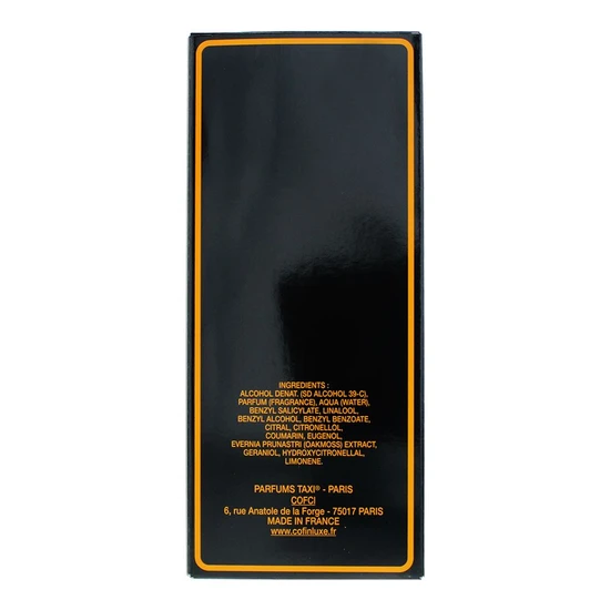 Cofinluxe Taxi Eau De Toilette 100ml