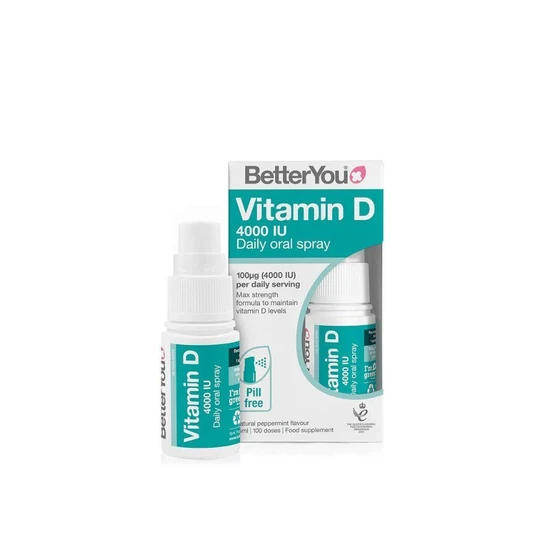 BetterYou Vitamin D 4000 Oral Spray 15ml
