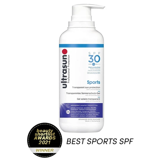 Ultrasun SPF 30 Sports Gel 400ml