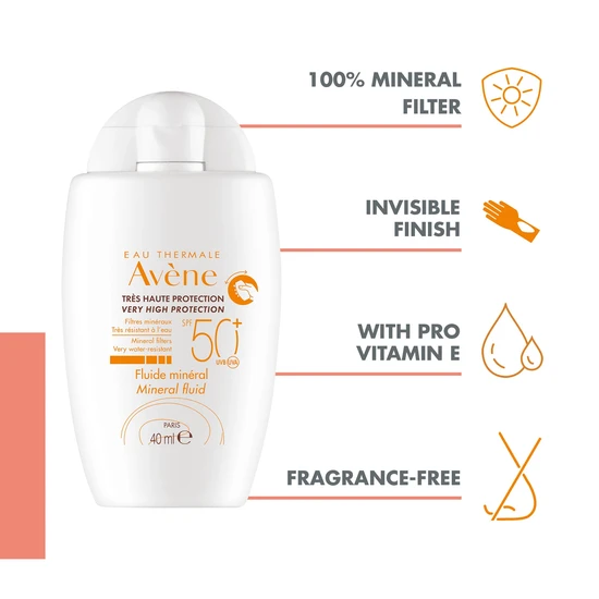 Avène Mineral Fluid SPF 50+ 40ml