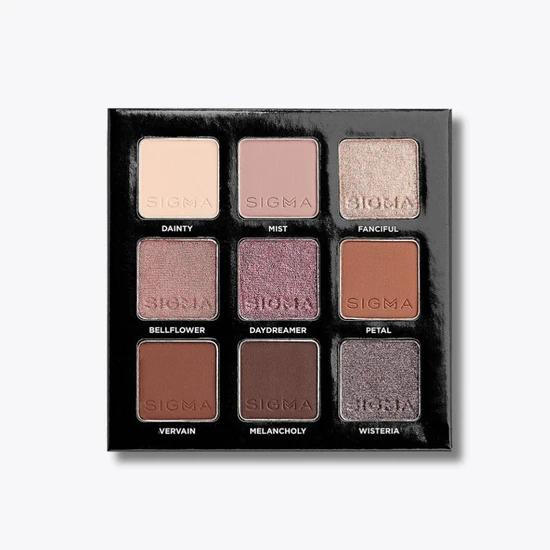 Sigma Beauty Hazy Eyeshadow Palette 9 Eyeshadows