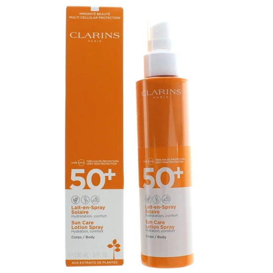Clarins Sun Care Lotion Spray For Body SPF 50+ 150ml