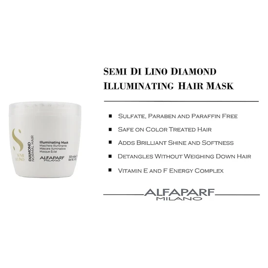 Alfaparf Semi Di Lino Diamond Illuminating Mask For Normal Hair 200ml