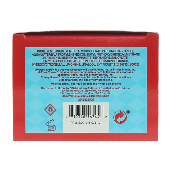 Britney Spears Circus Fantasy Eau De Parfum 100ml