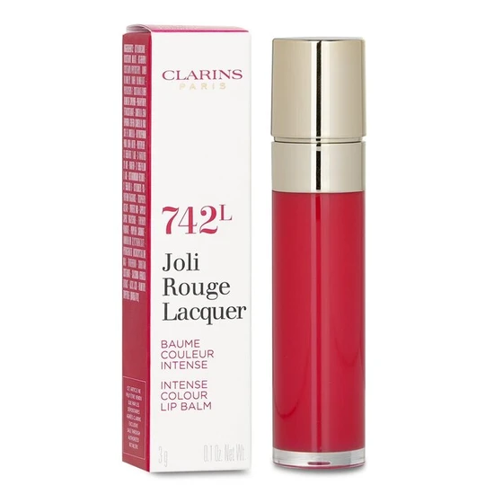 Clarins Joli Rouge Lacquer Lipstick 742L