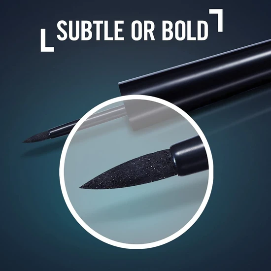 Rimmel Scandaleyes Exaggerate Liquid Eyeliner 001 Black