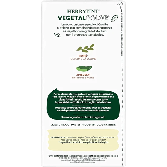 Herbatint Vegetal Organic Hair Colour Henna Love Power