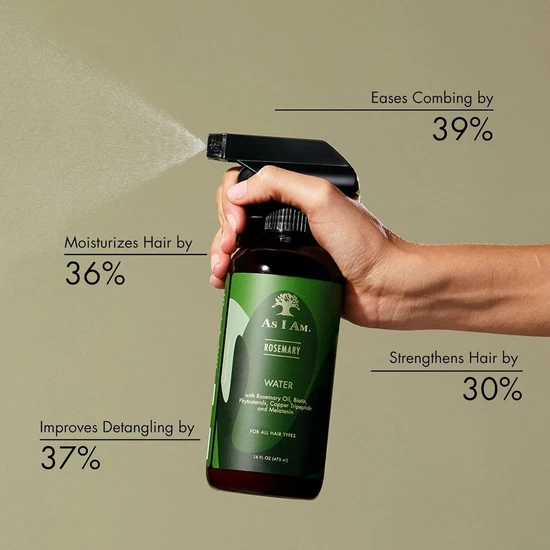 As I Am Rosemary Water Spray 475ml