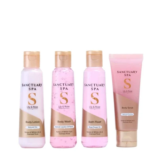 Sanctuary Spa Lily & Rose Minis Bodycare Gift Set