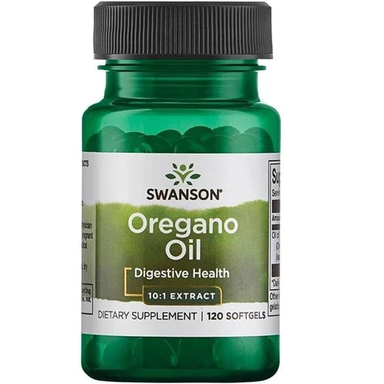 Swanson Oregano Oil 10:1 Extract Softgels 120 Softgels